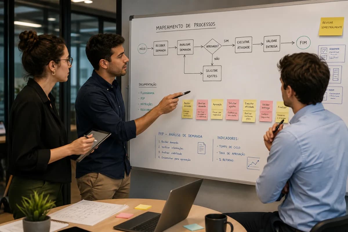 Como mapear os processos e a operação da sua empresa 
