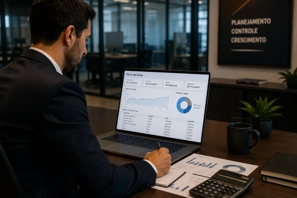 Planejamento e controle financeiro para empresas